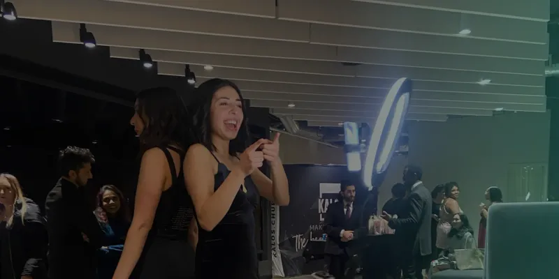 360 booth experience at corporate event